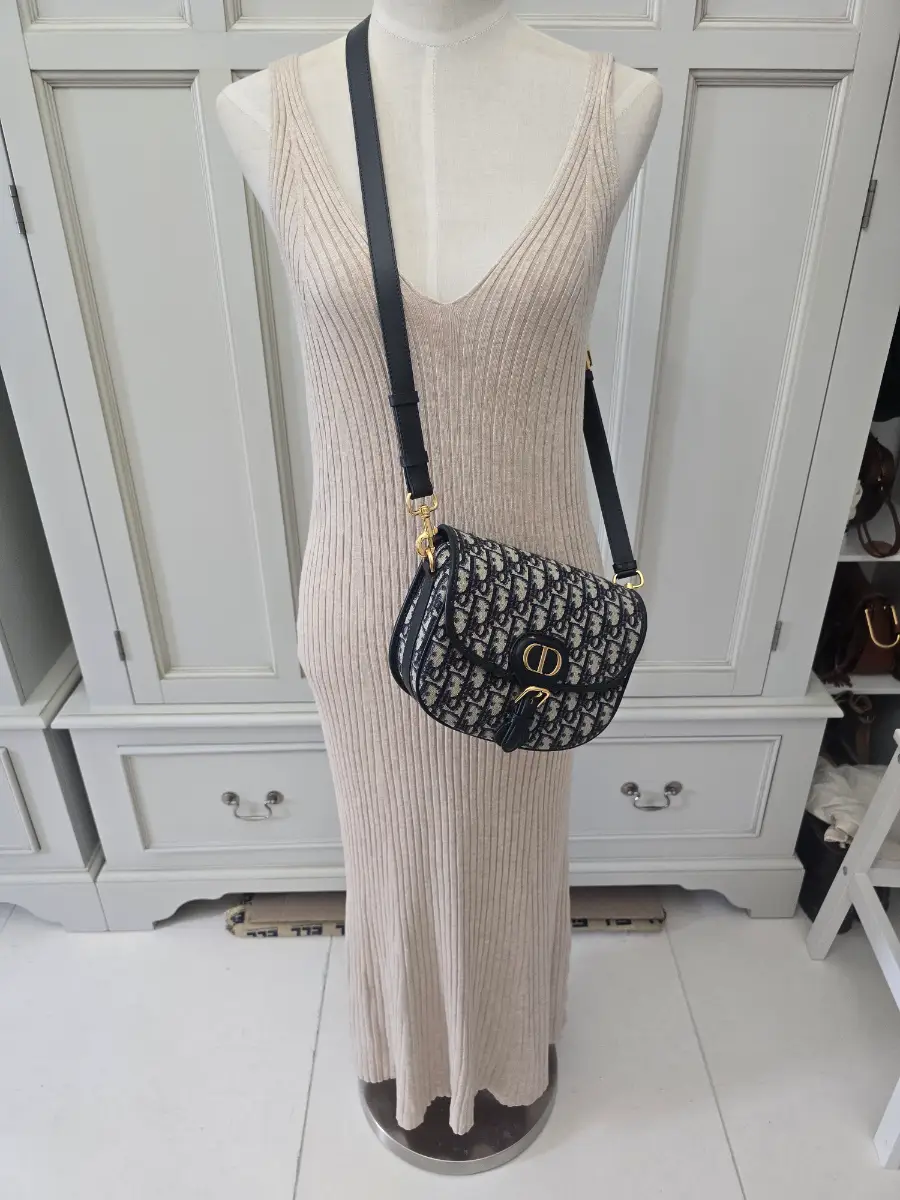 Mango knit beige ribbed stretch tank dress M