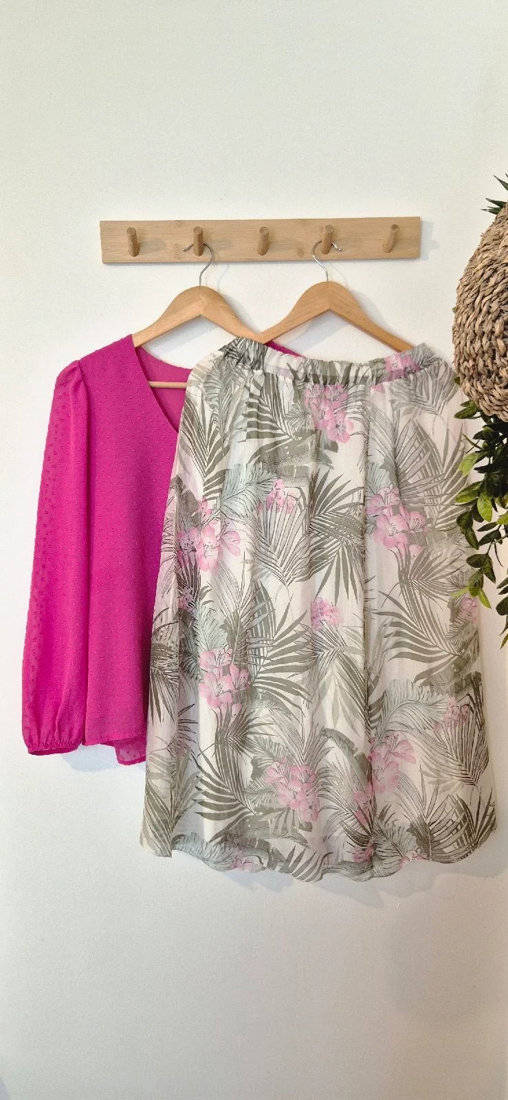 Made in Italy 2PC Outfit Bundle Vanessa Zani Top & Tendenze Skirt UK 10 12 M Excellent