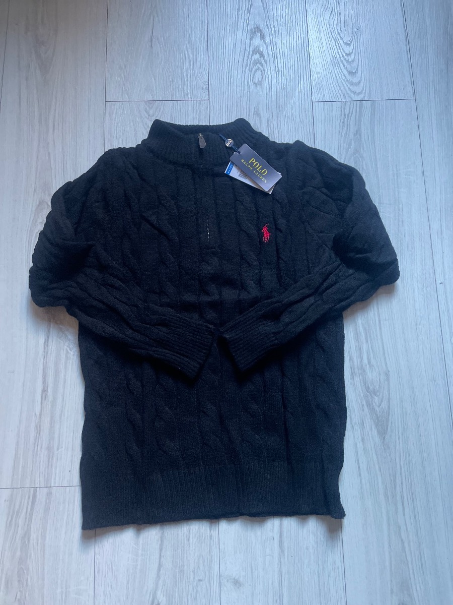 Ralph Lauren Cable Knit Quarter Zip