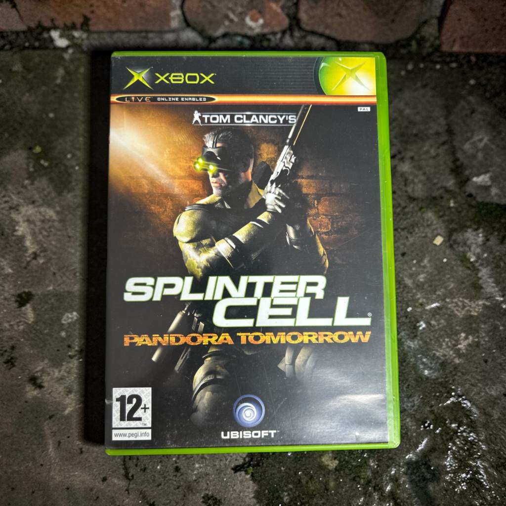 Tom Clancys Splinter Cell Pandora Tomorrow Original Xbox Game Retro PAL Complete