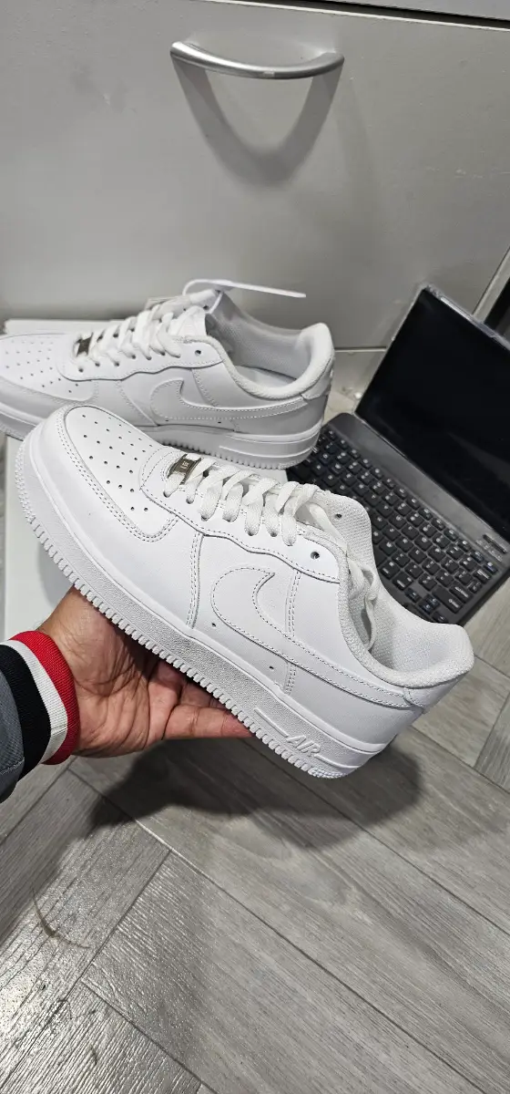 Mens Nike Full White Airforce1