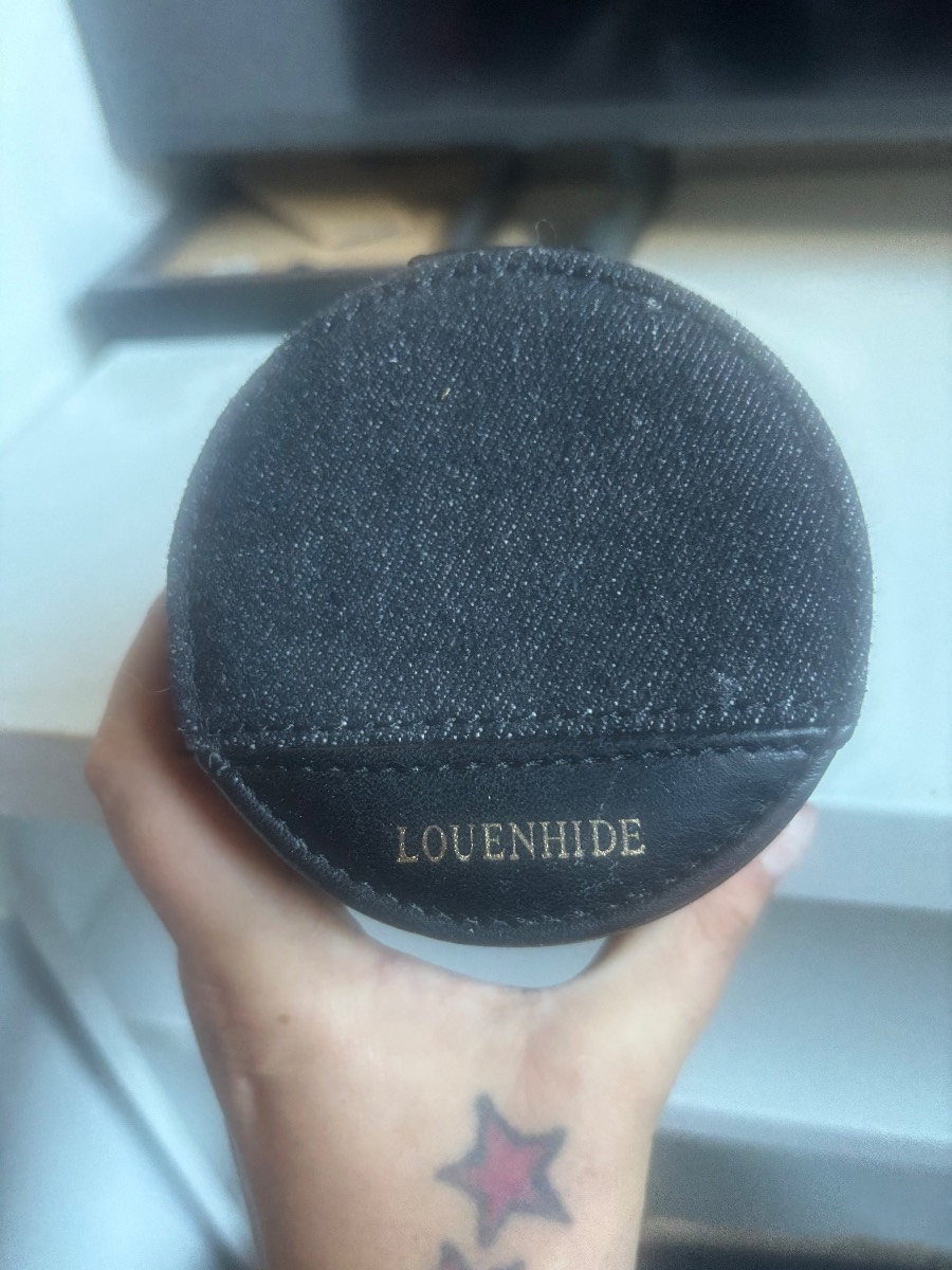 Louenhide Black Denim Travel Jewellery Case – New with Tags