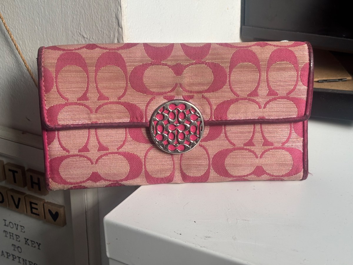 Genuine Pink Coach Purse
