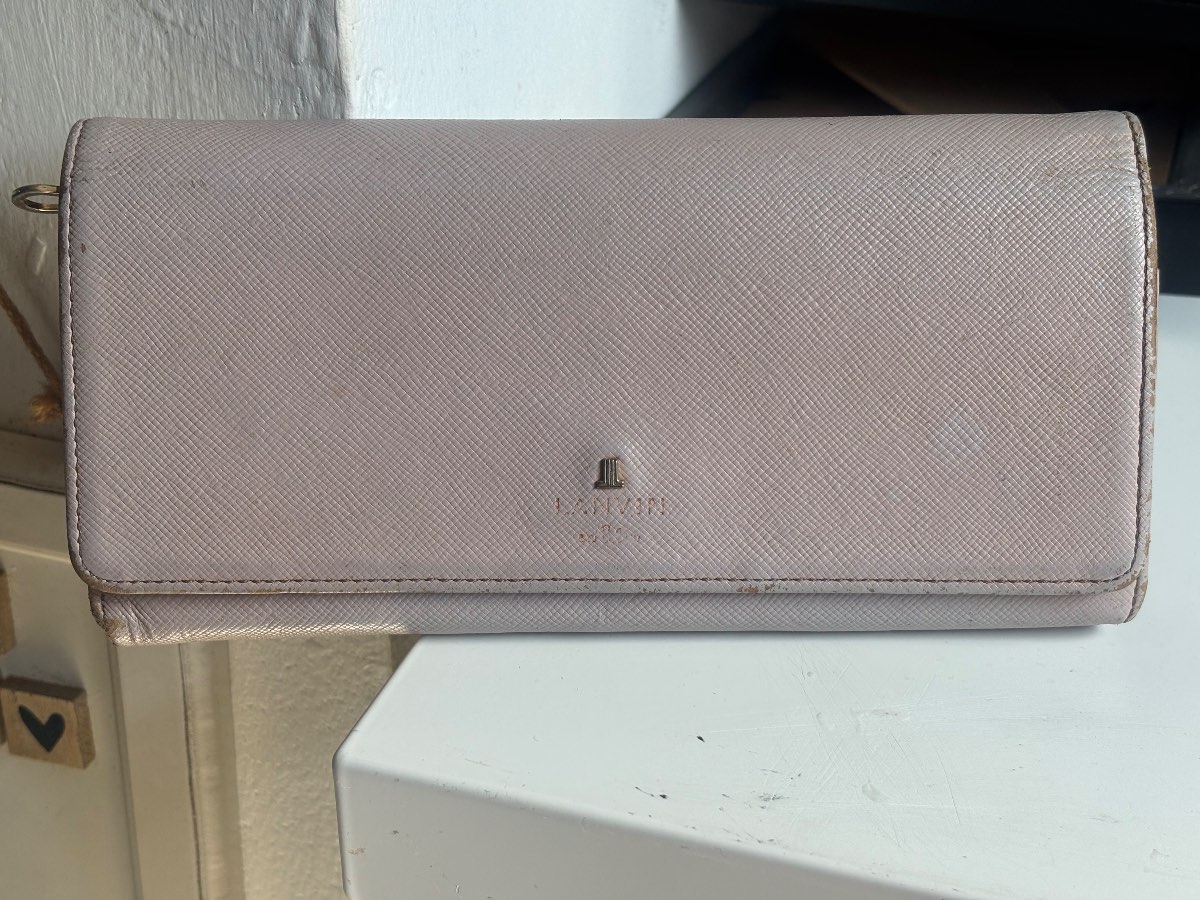 Genuine Lanvin Pale Pink Purse