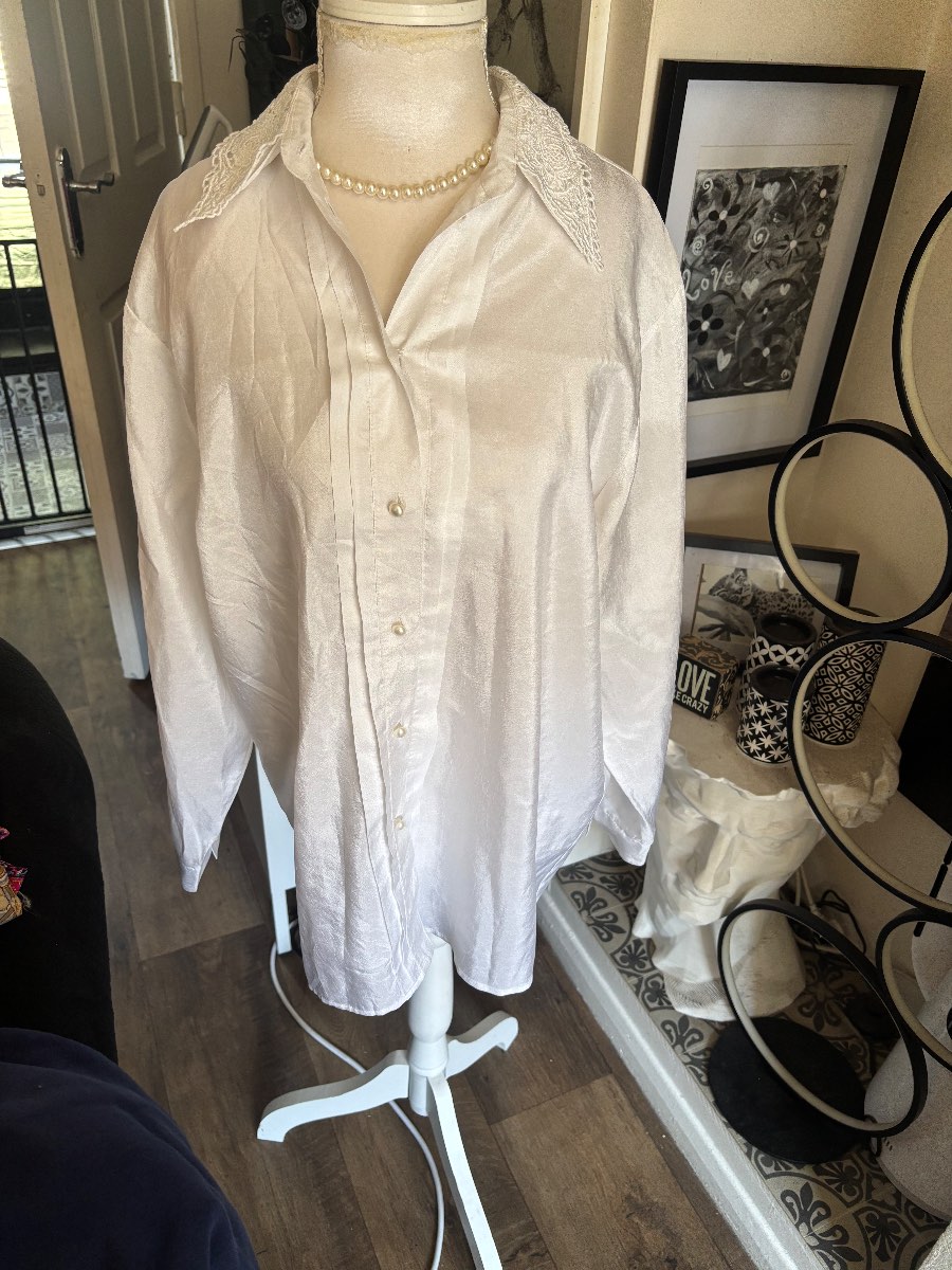 Vintage Canda Blouse UK Size 16