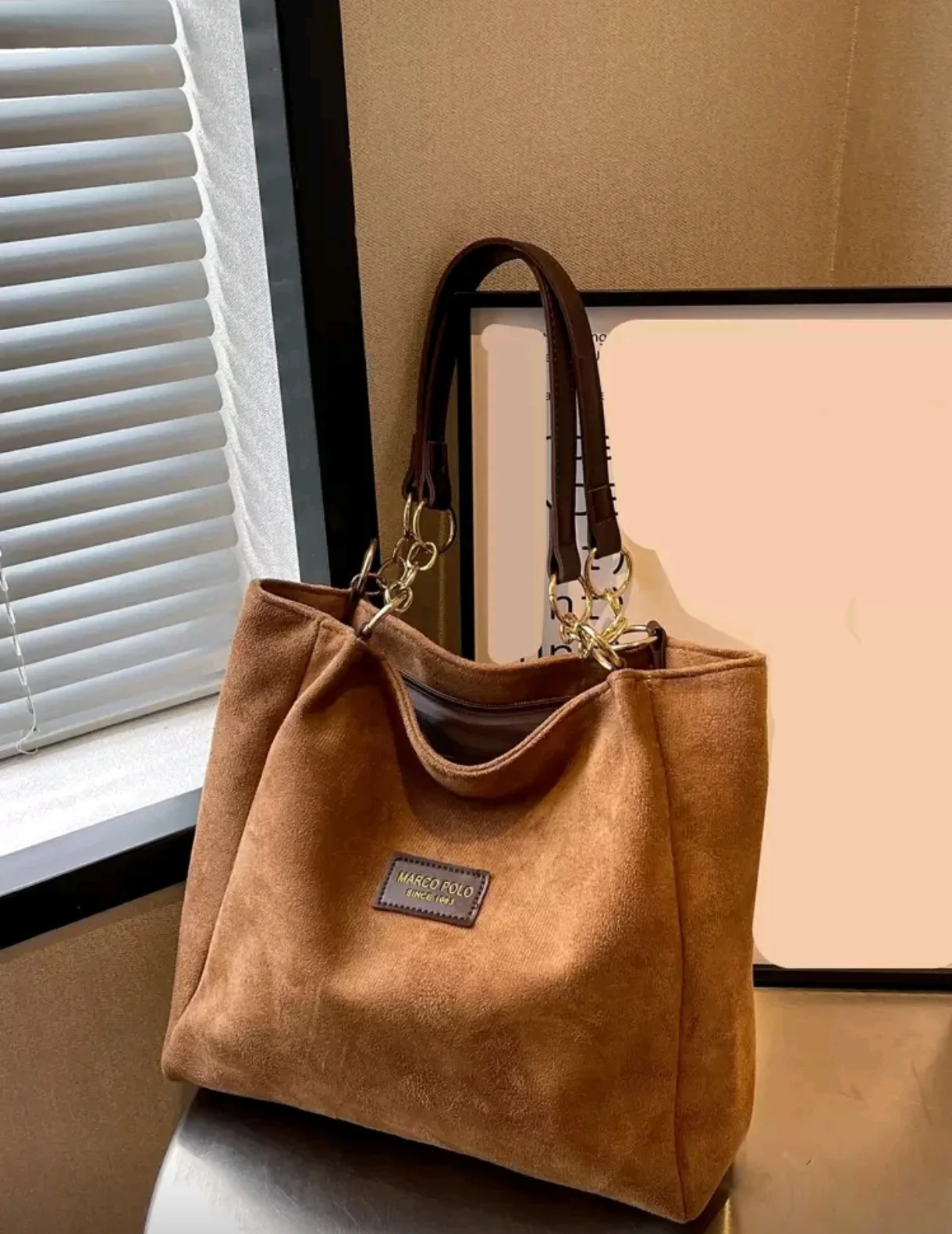 Soft stylish shoulder bag