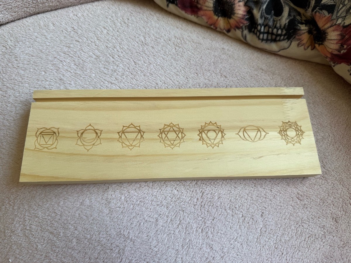 Tarot Card Holder | Seven Chakras Design