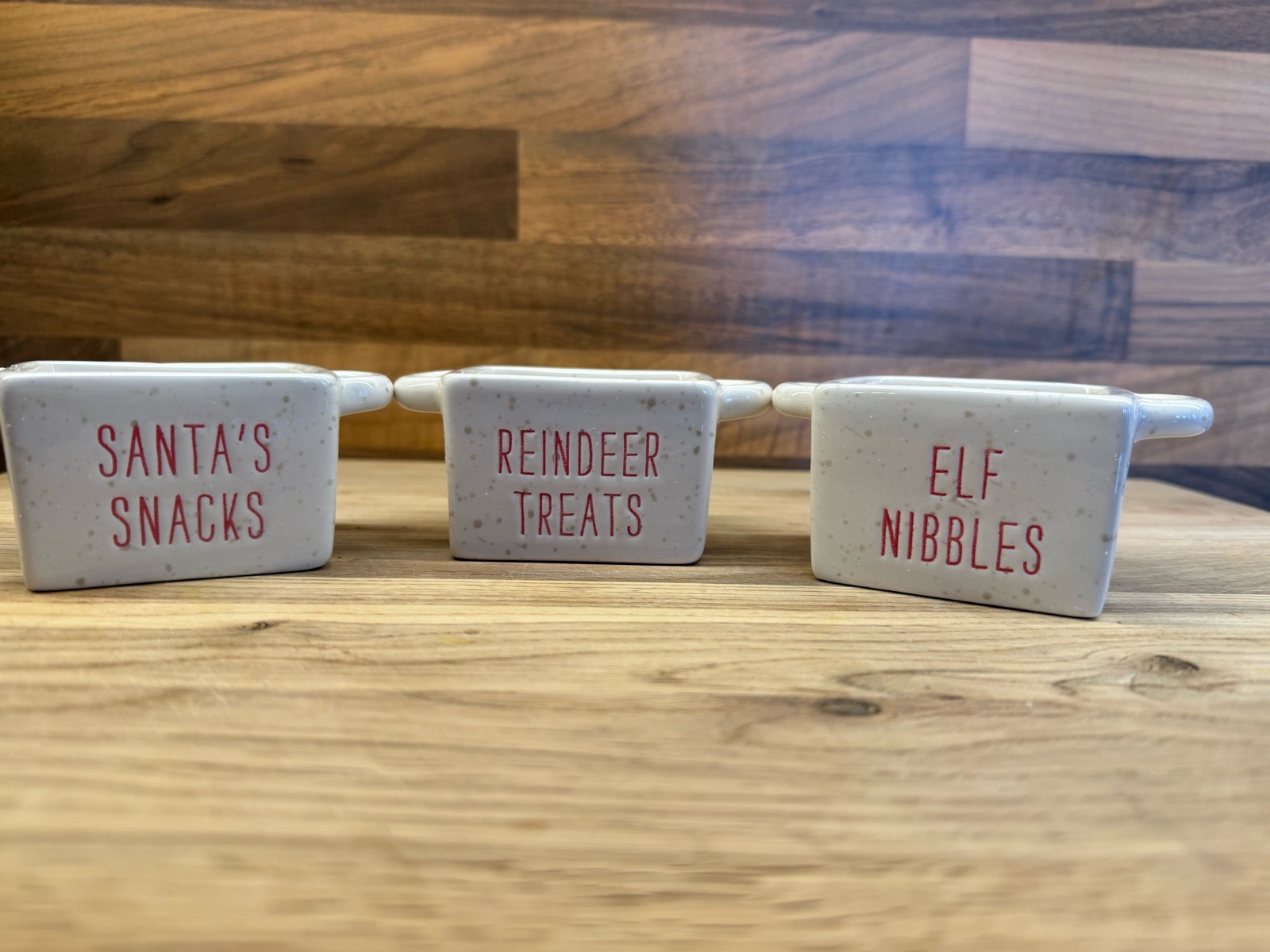 Ceramic Snack Dishes | Christmas Eve