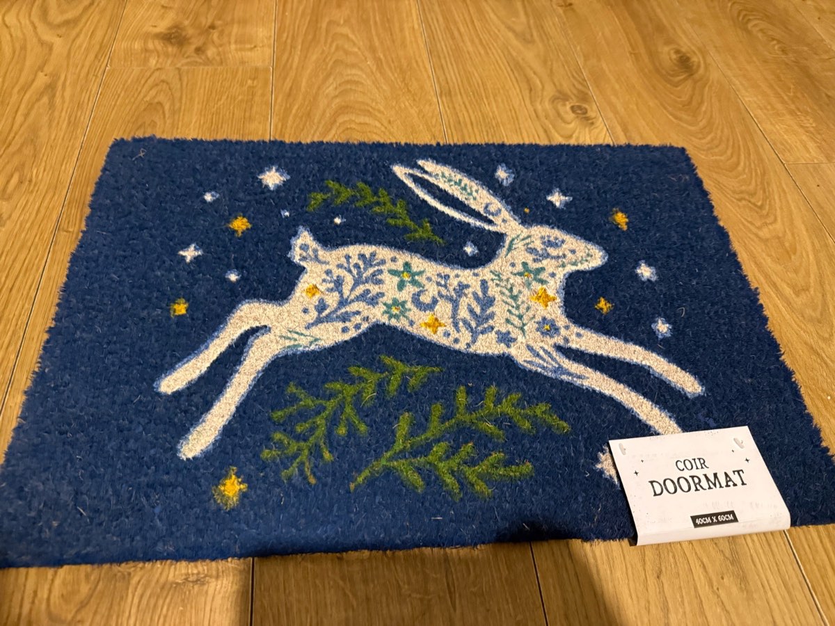 Leaping Hare Doormat