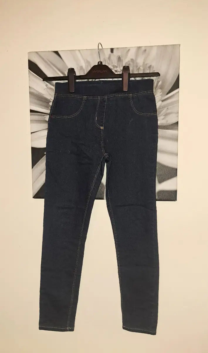 Girls denim leggings age 11 - 12