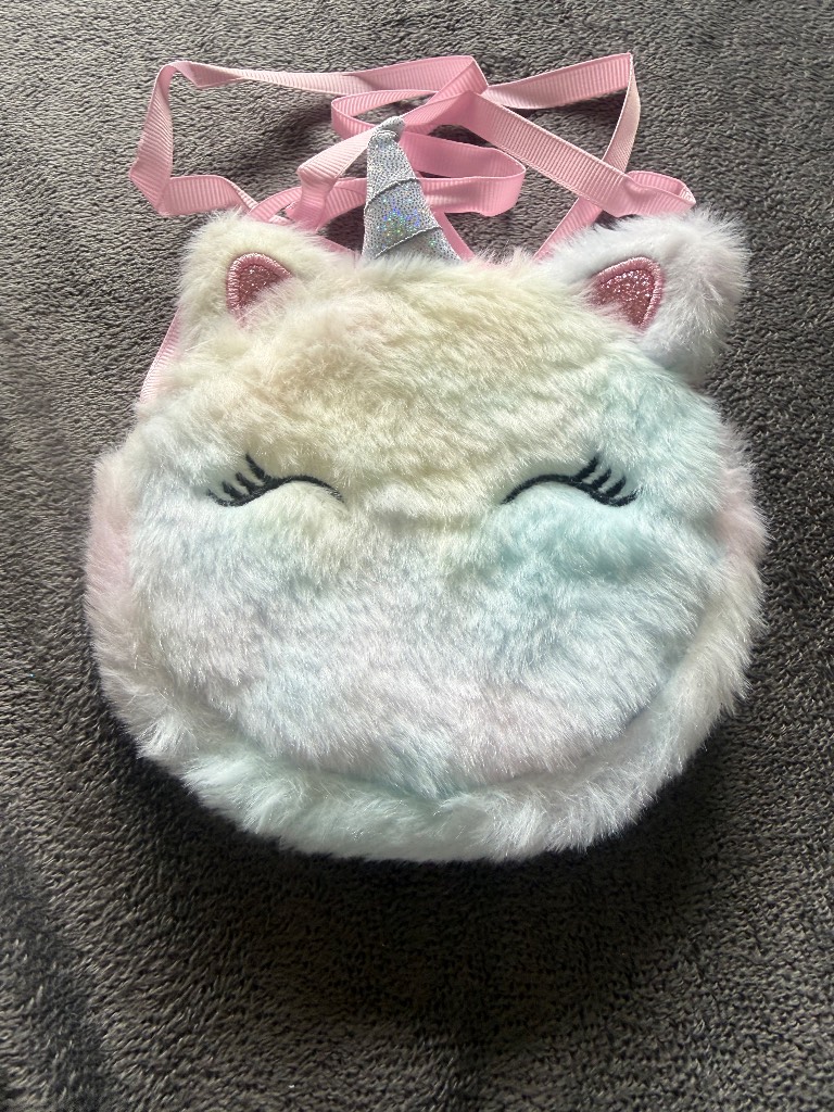 Kids Fluffy Unicorn Bag 2