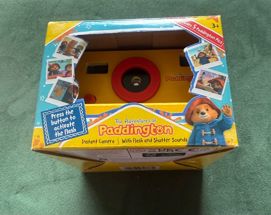 Paddington Bear Toy Wooden Camera