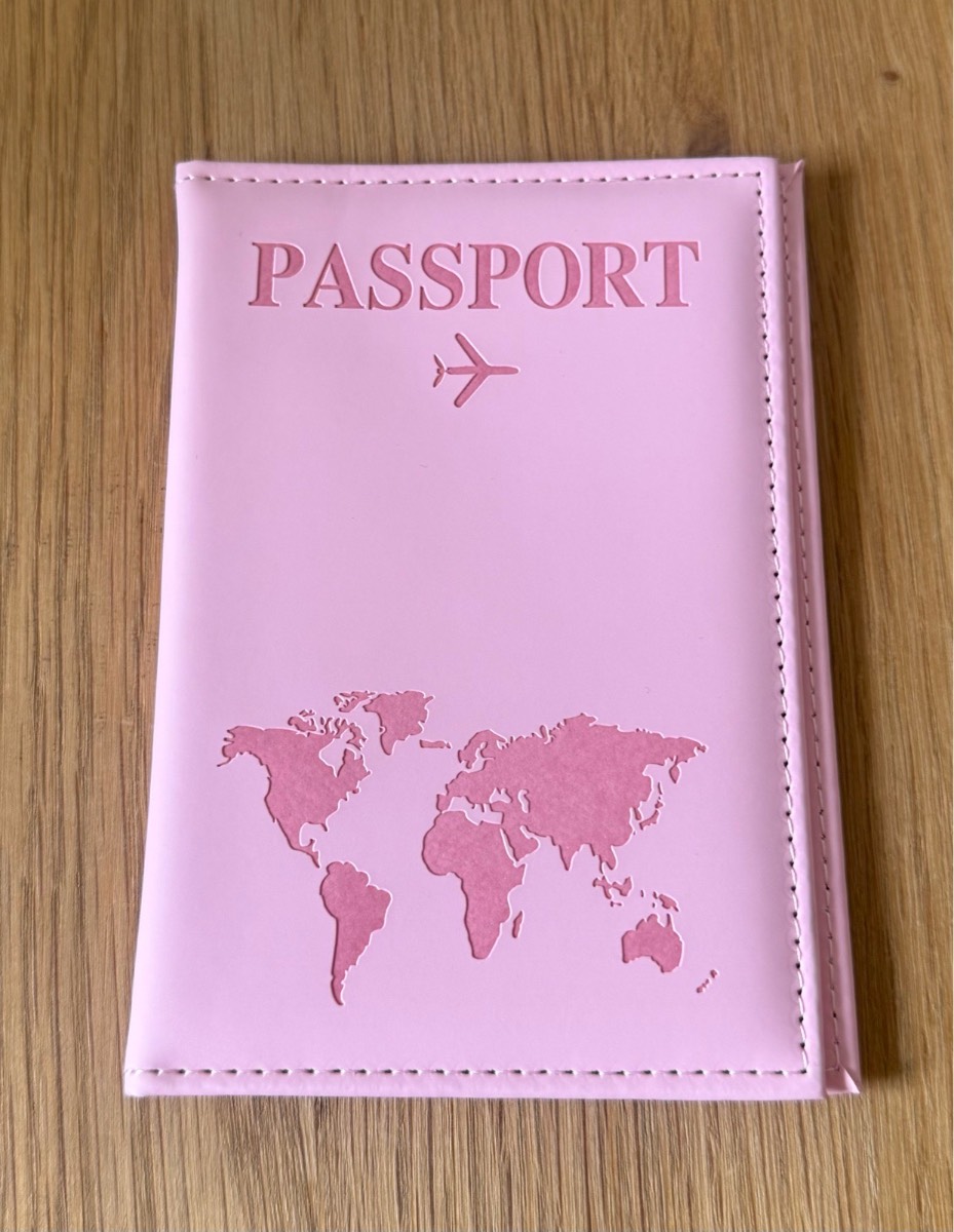 Pink Passport Cover