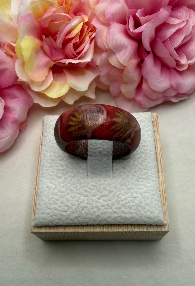 Wooden ring size L