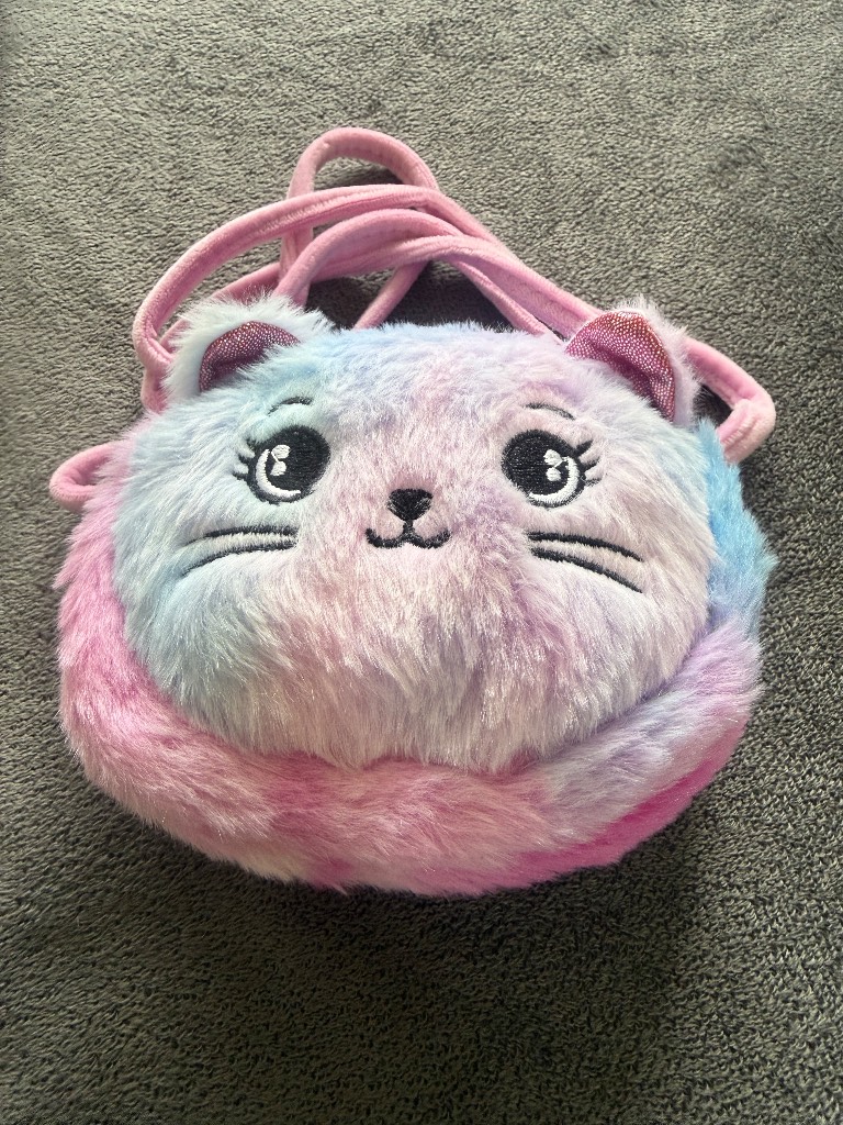 Kids Fluffy Cat Bag 2