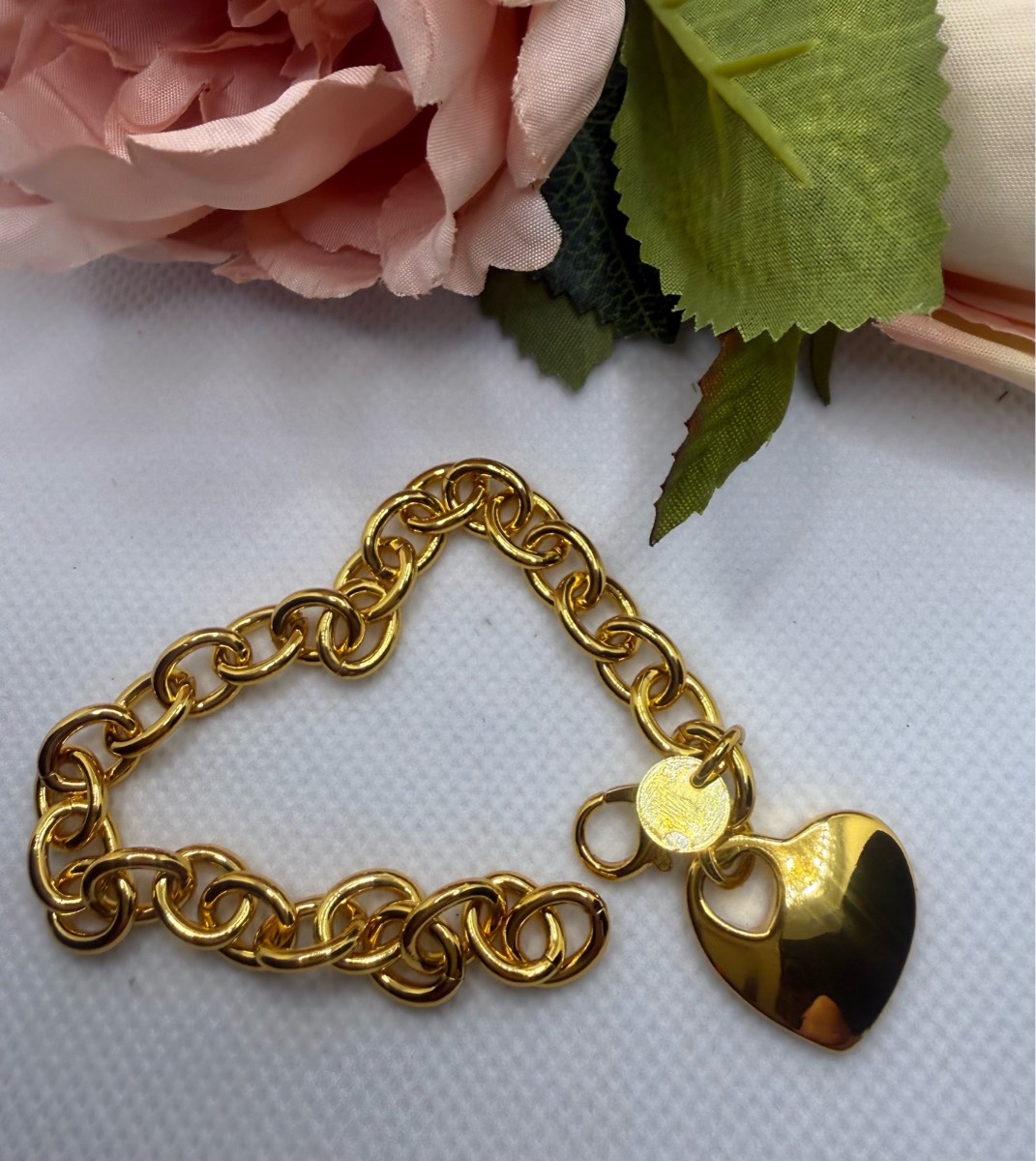 Sterling Sliver 18k Gold Plated Bracelet