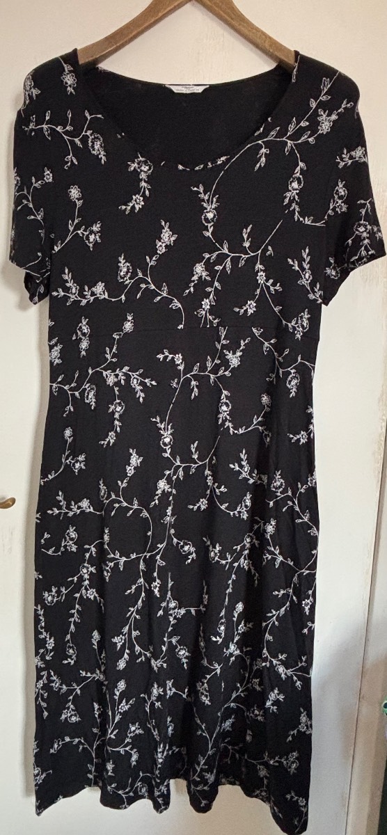 Black and white size 14 St Michael M&S Marks and Spencer dress