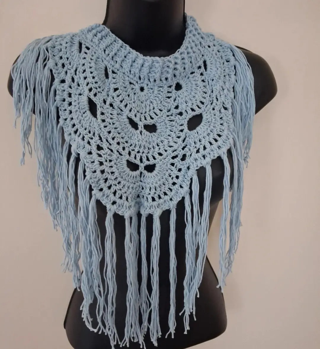 Hand crocheted Neck piece