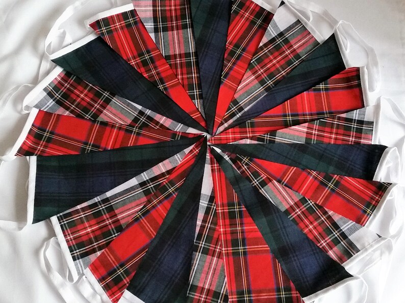 27ft Mixed Tartan Bunting