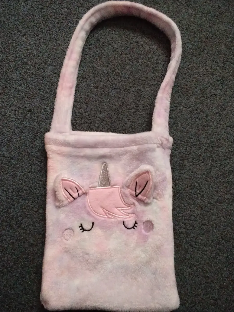 George pastel coloured unicorn bag 3-4 years