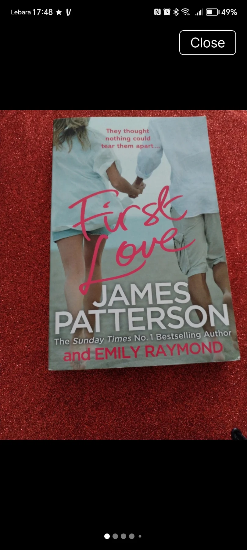 James Patterson First Love fantastic condition 🧡