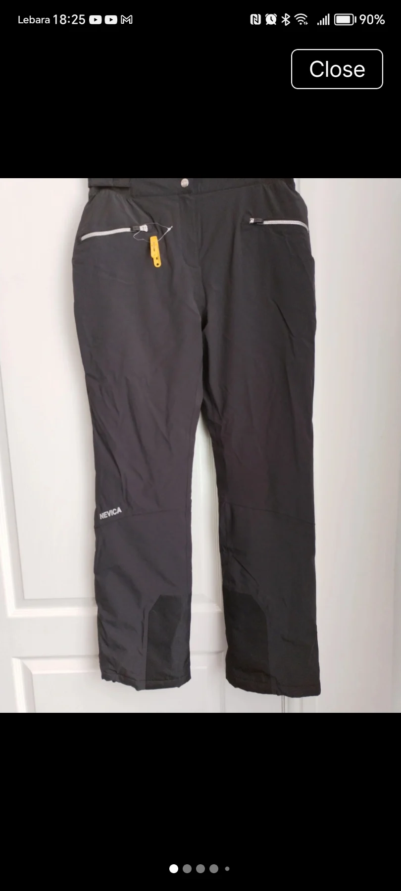 Nevica black ladies ski pants size 10🌹