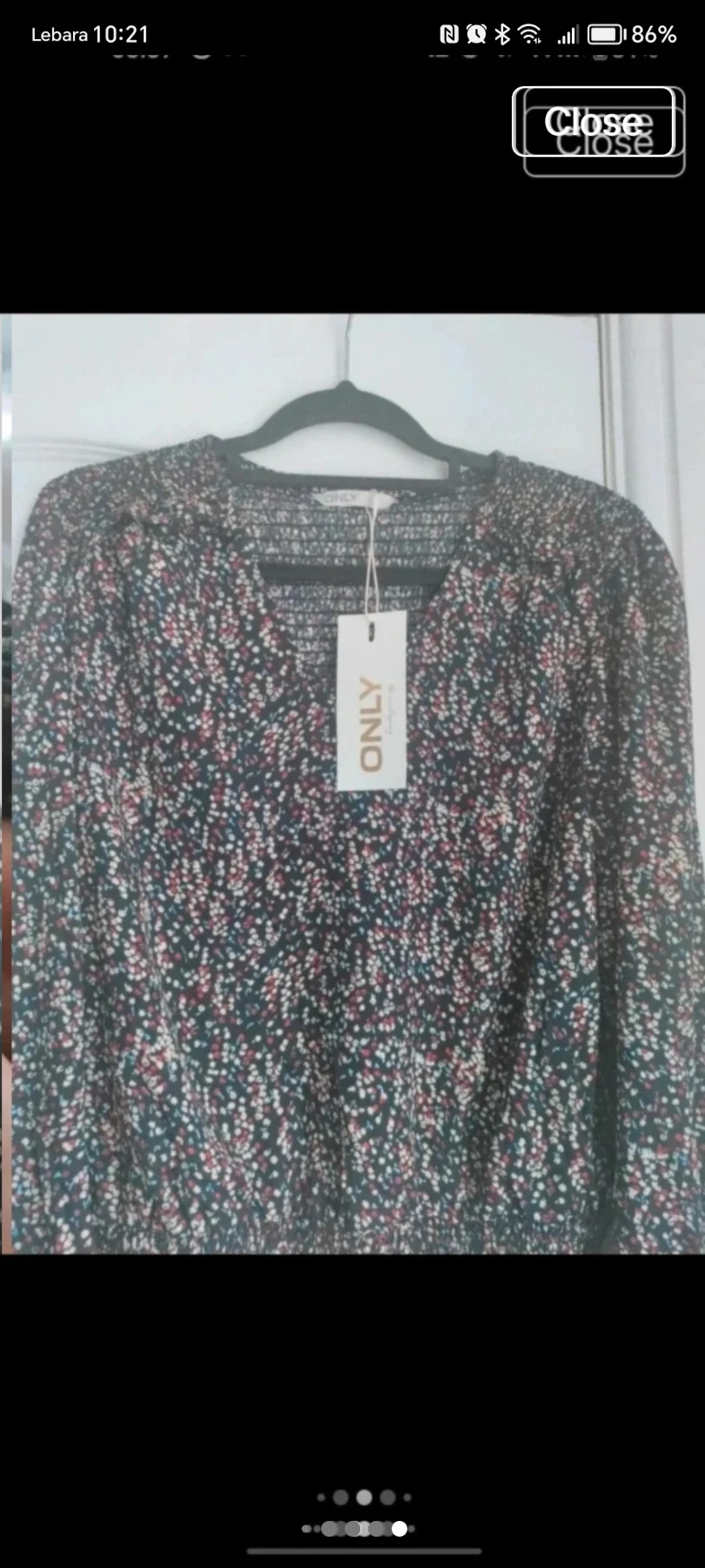 🆕 🌹 long sleeve top by ONLY size 8/10🌹feels like silk 🩷