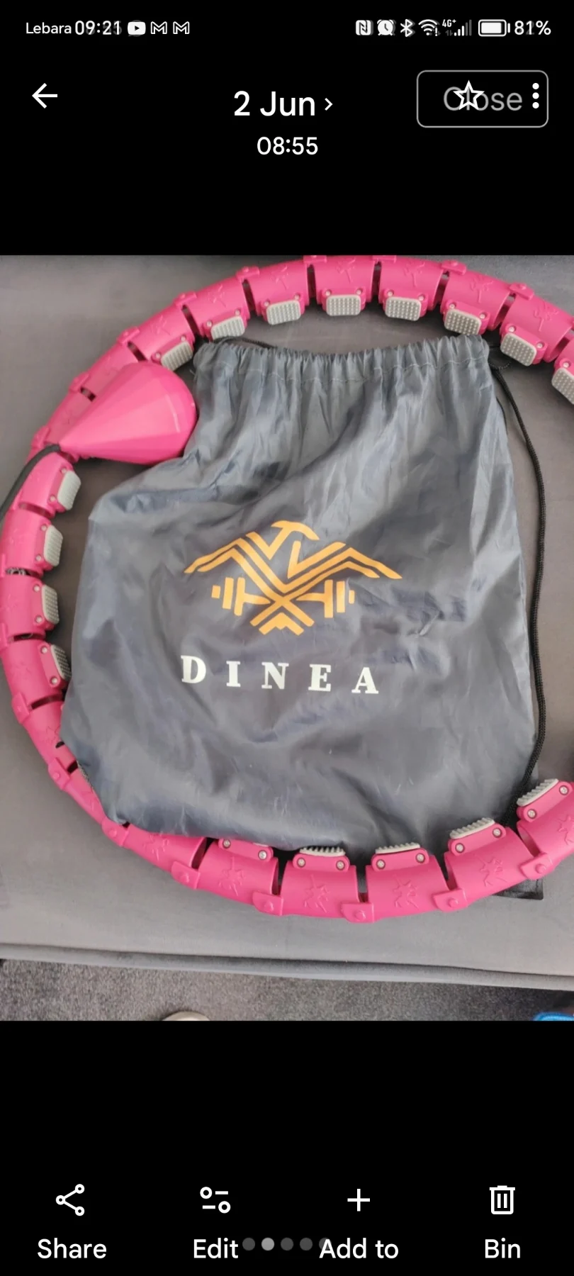 28-notch weighted exerciser in like new condition. Only used a handful of times and is in excellent