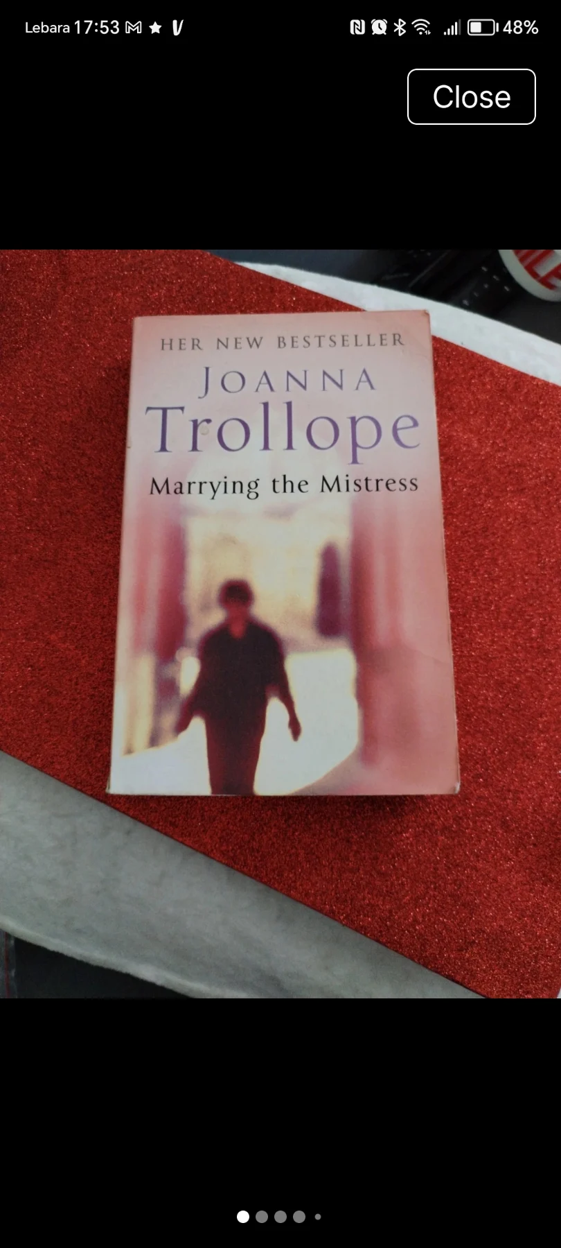 Marrying the Mistress by Joanna Trollope fantastic condition 🧡