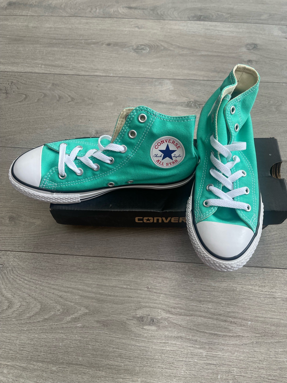 Converse High Tops Size 2 Brand New