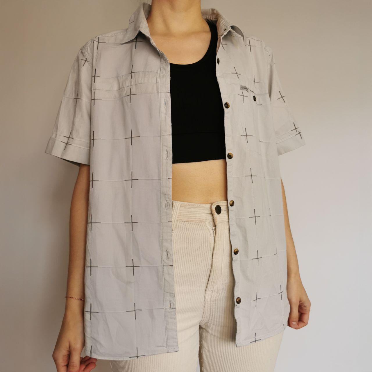 Vintage Columbia Short Sleeve Graphic Shirt