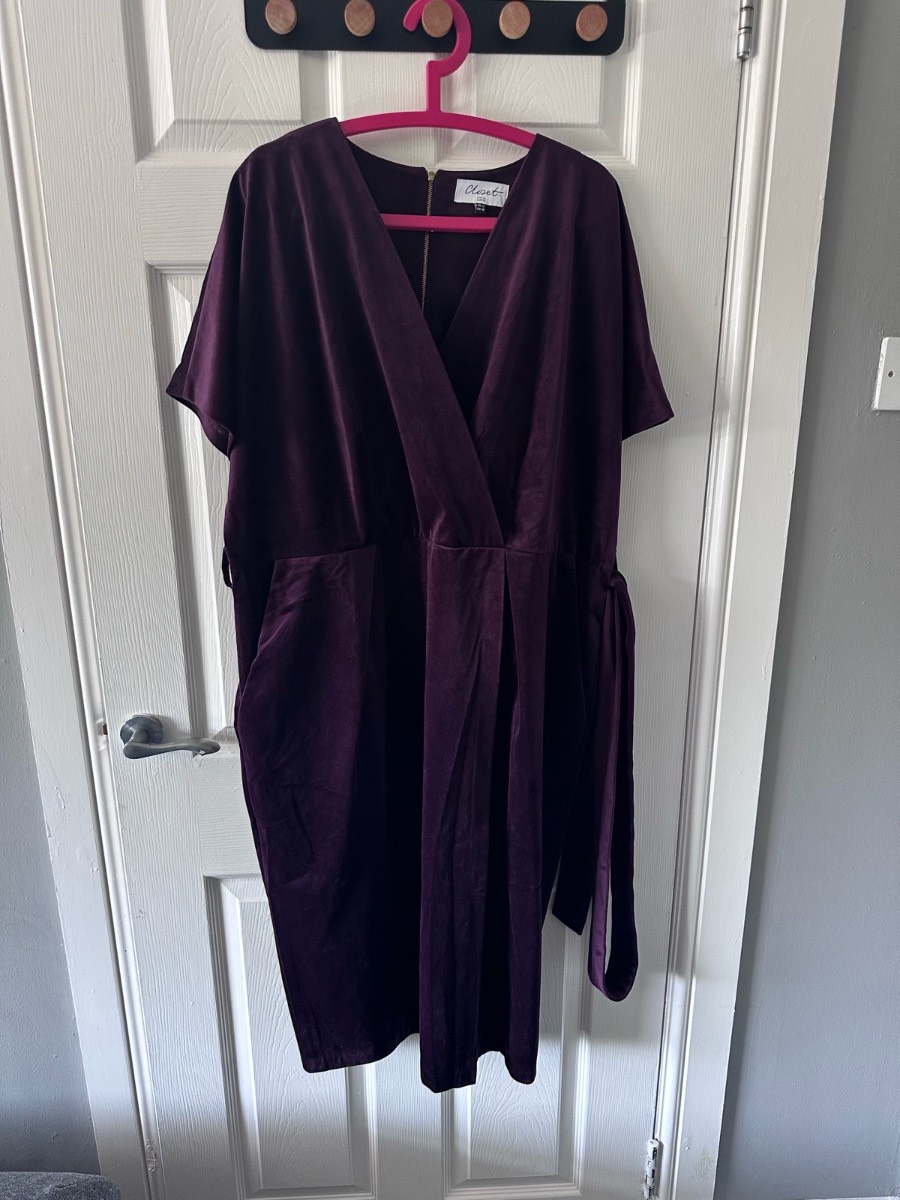 Closet London Velvet Dress