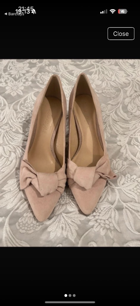 Phase eight pink shoe