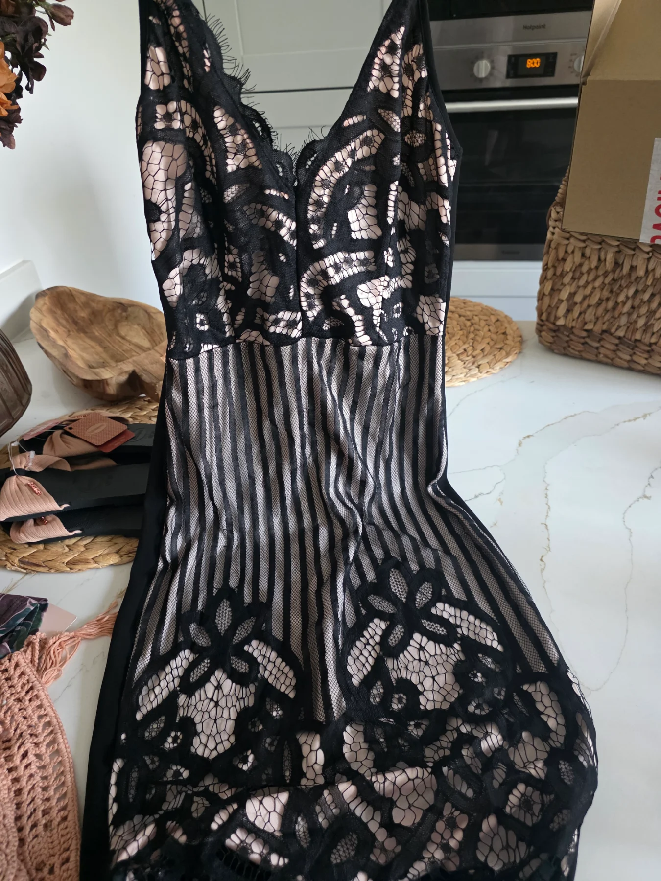 Parisian Dress With Lace