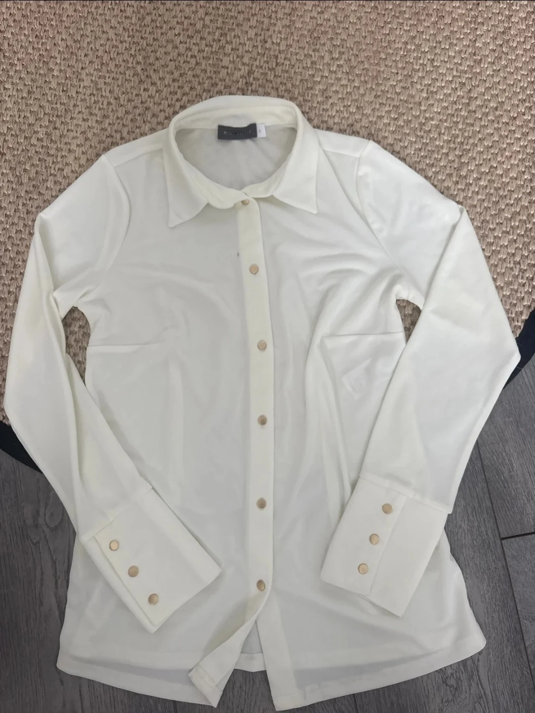 Mint Velvet White Sheer Blouse