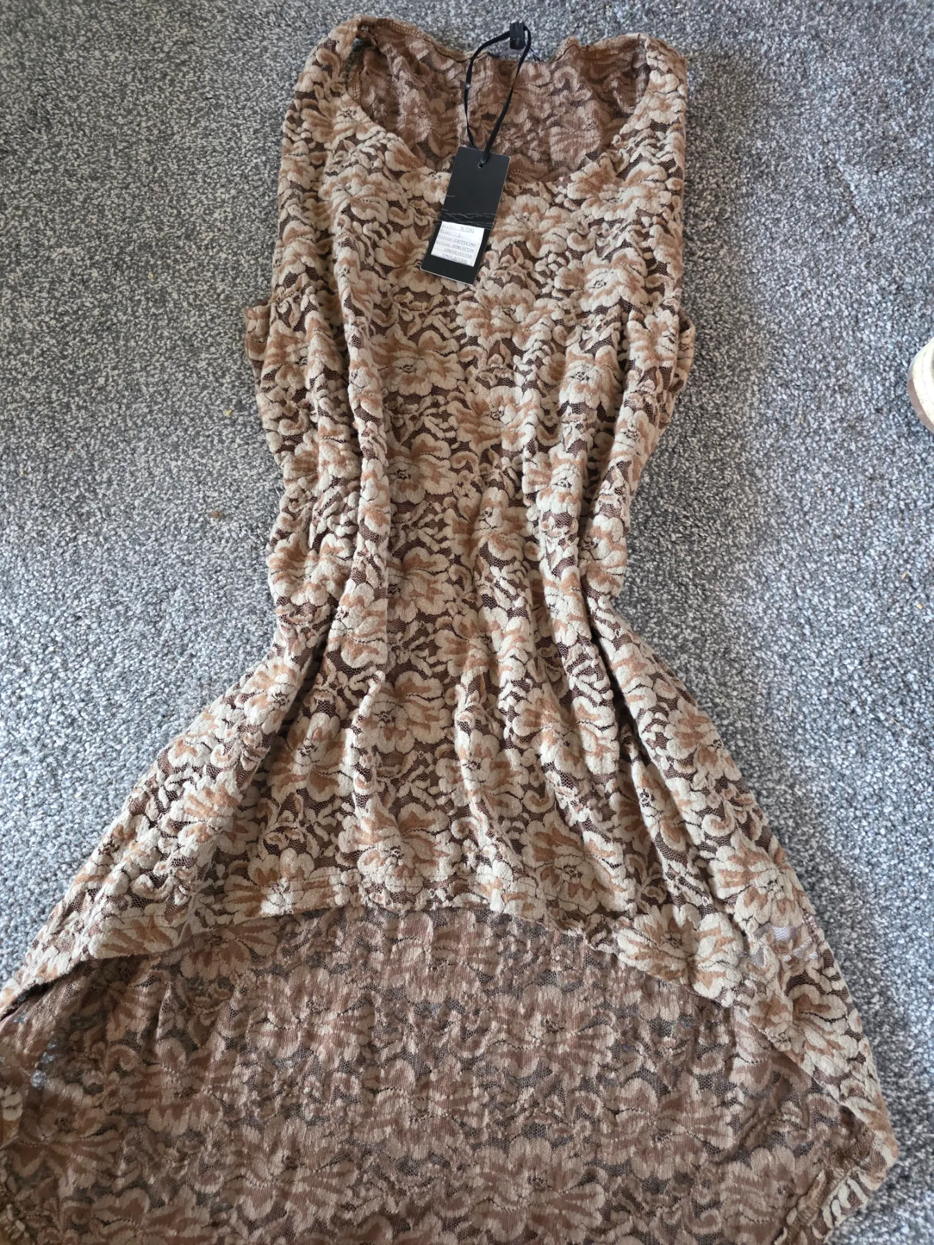 Qed London Dip Hem Top