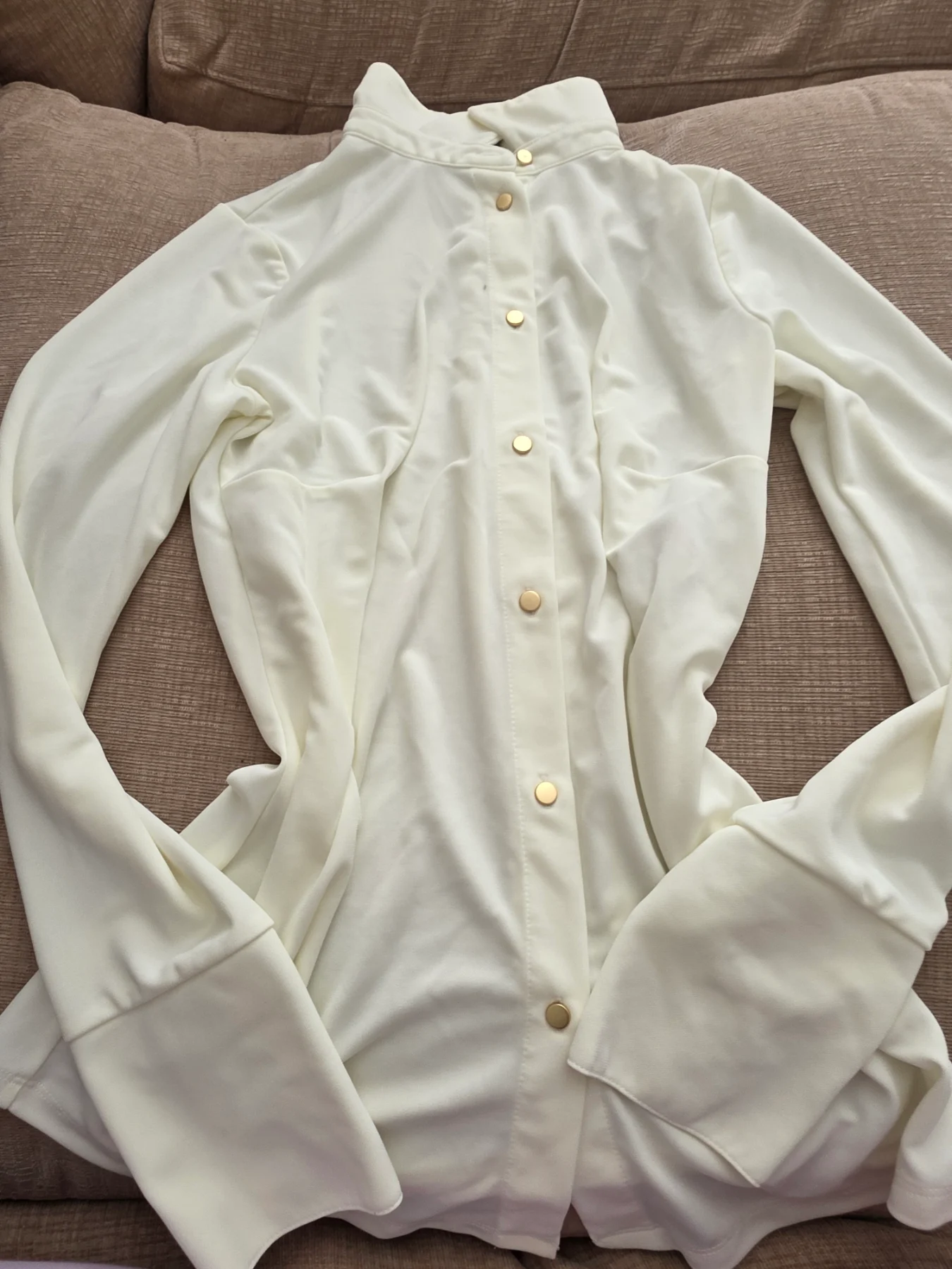 Mint Velvet Blouse in Cream