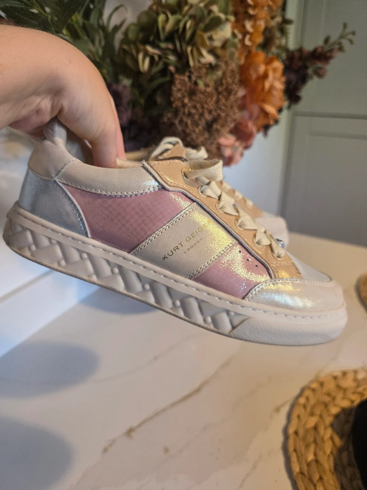 Kurt Geiger Patchwork Trainers