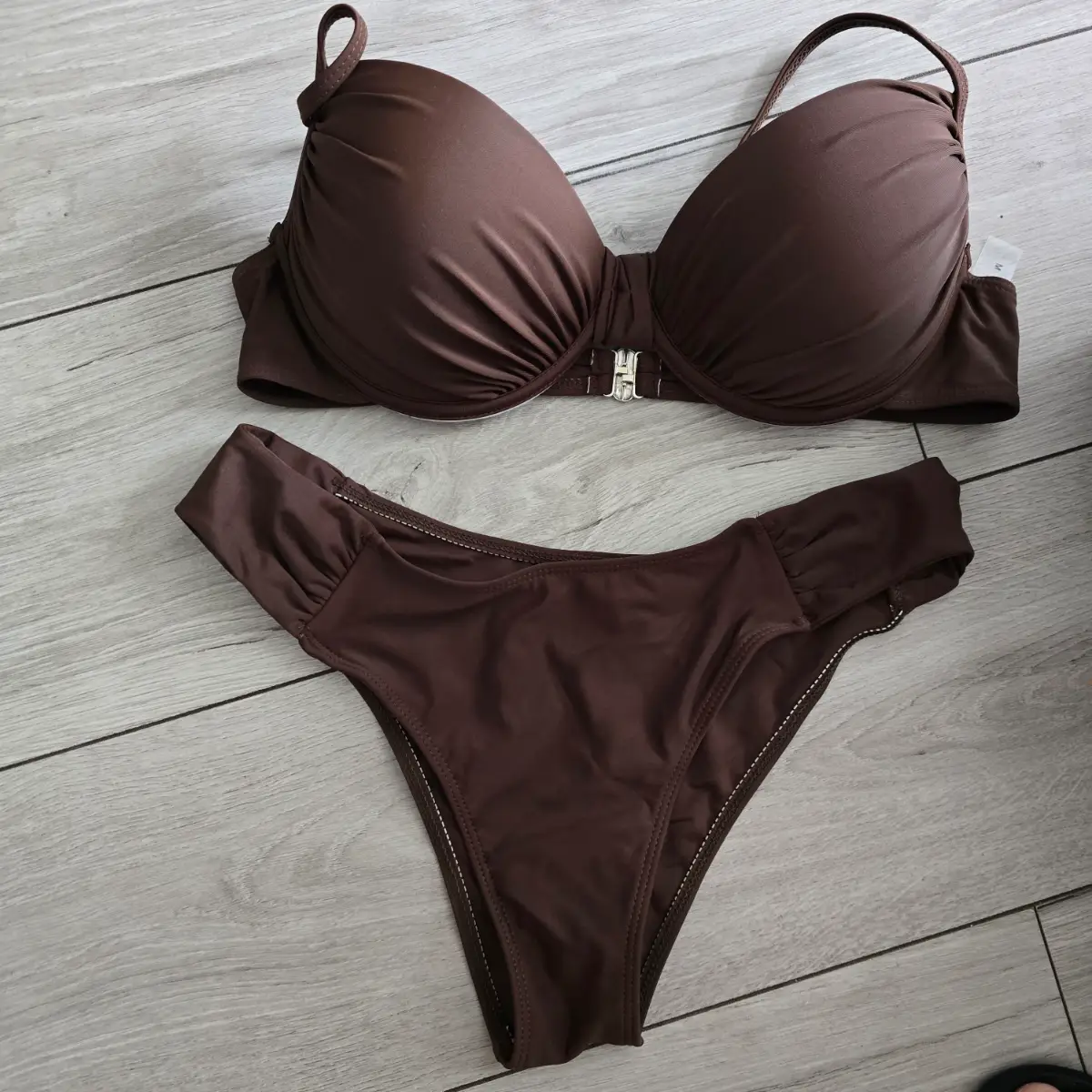 brown bikini