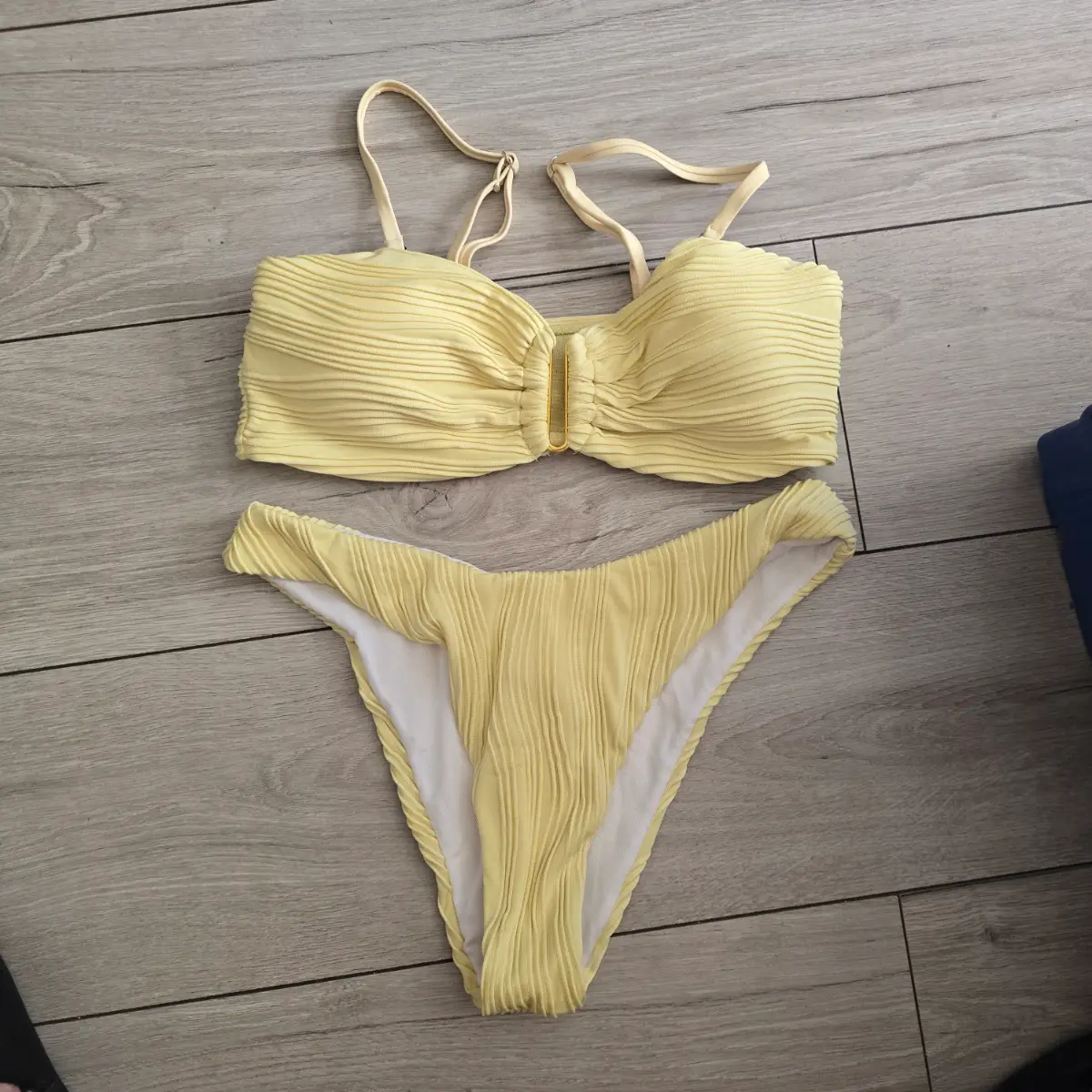 lovely yellow bikini