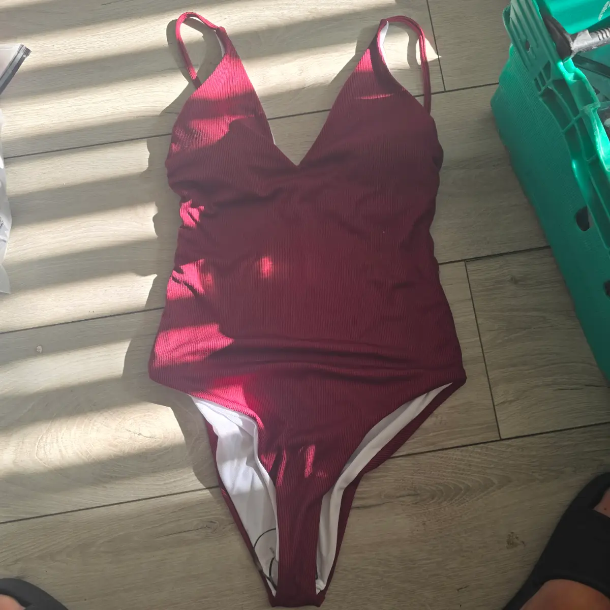 Burgundy costume