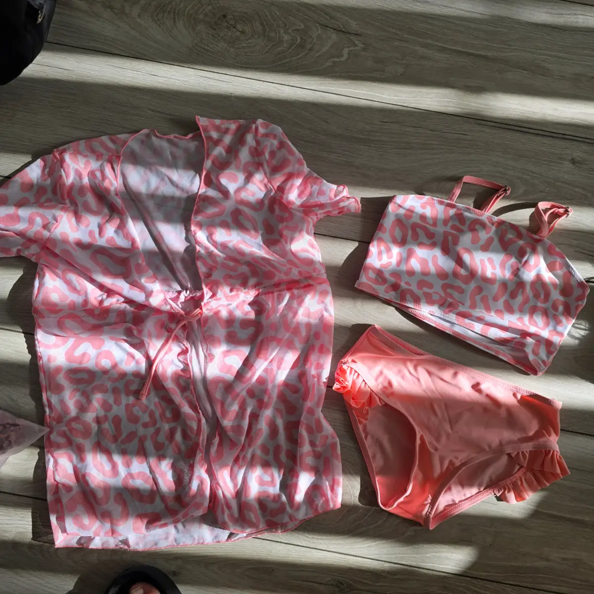3 piece swim suit