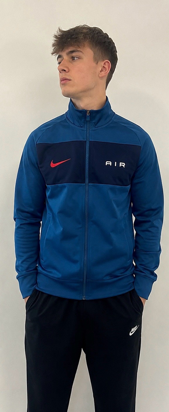 Nike Air Full Zip Track Jacket Blue/Navy Men’s XS Sports Zip Up Top