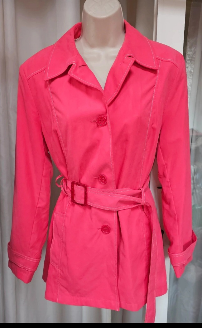 Pink Showerproof Raincoat - 12 - Marks&Spencer