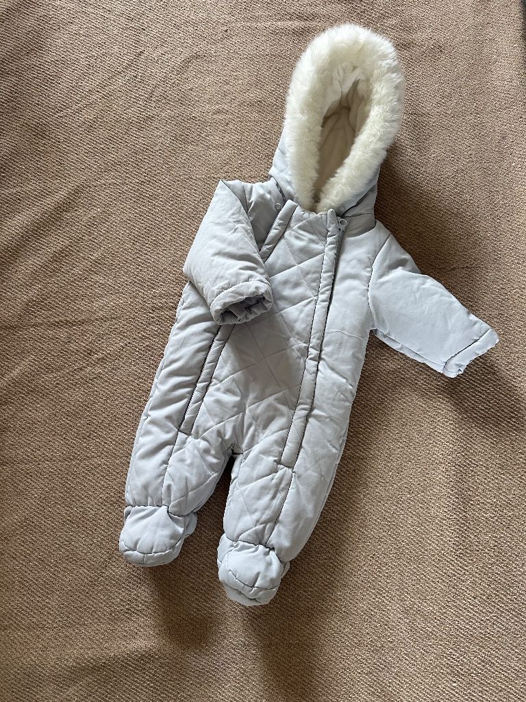 John Lewis baby snowsuit coat 0-3 months