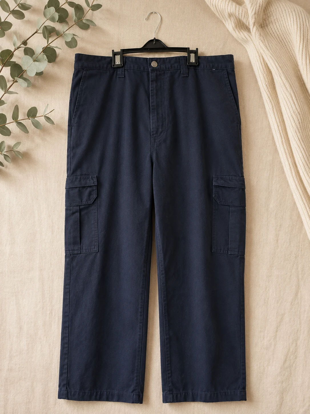 Dickies Men’s Navy Cargo Work Trousers Size 44 0076