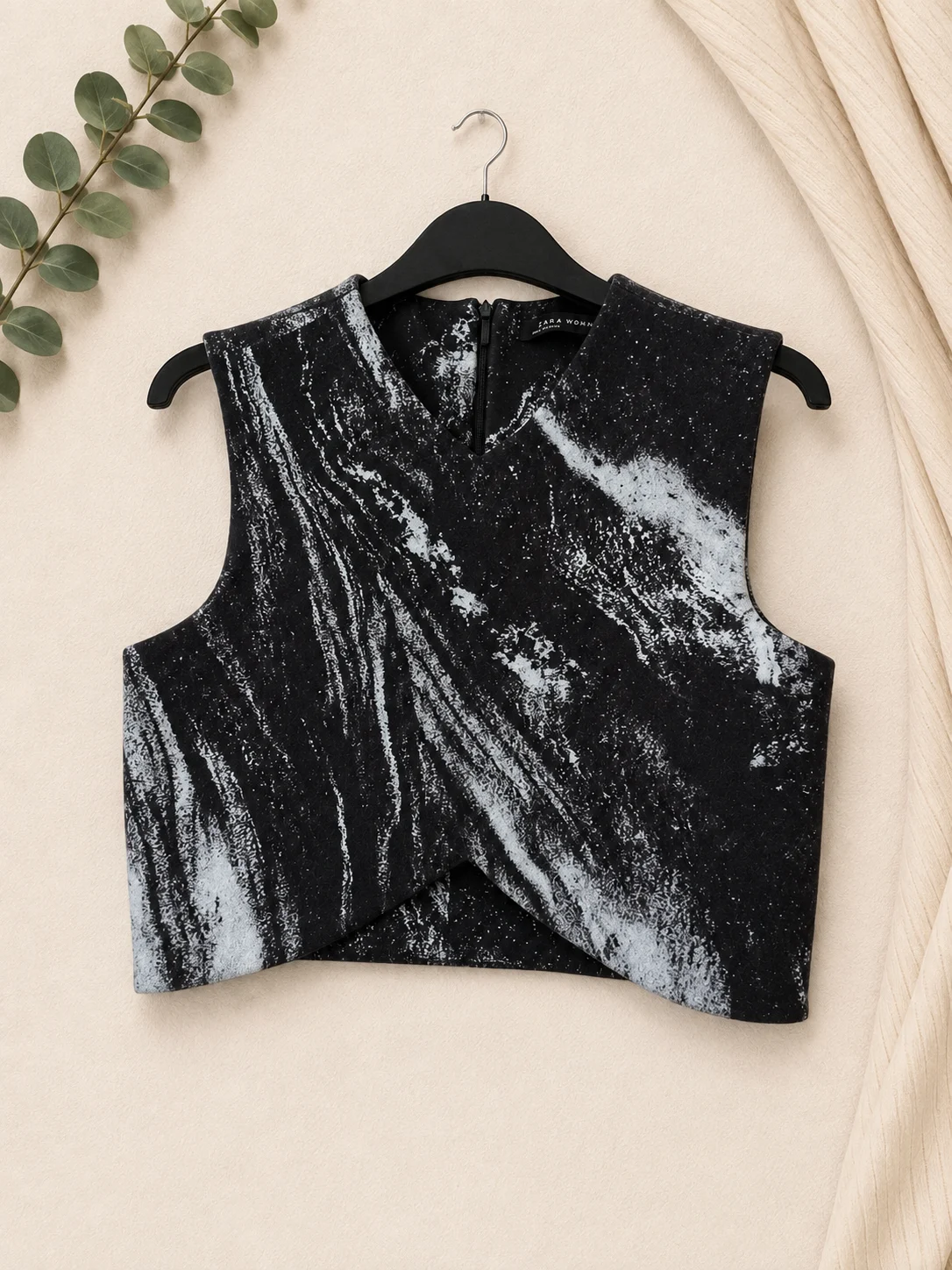 Ladies zara crop top size M 12-14