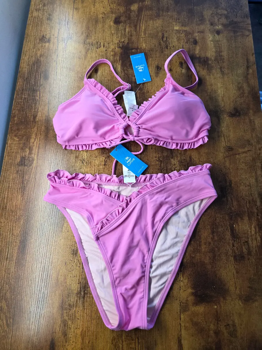 Cupshe high waist bikini swimsuit M UK12