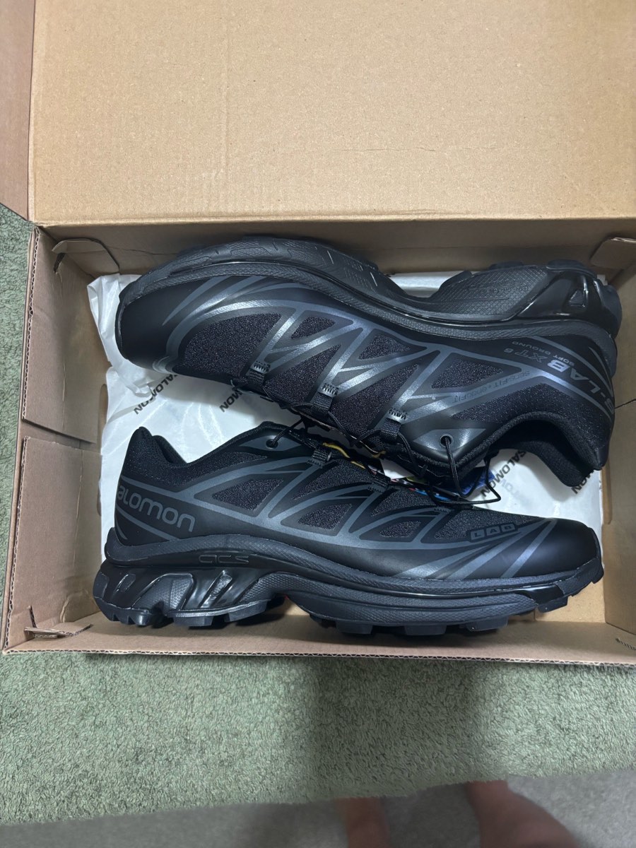 Salomon Black Trainers