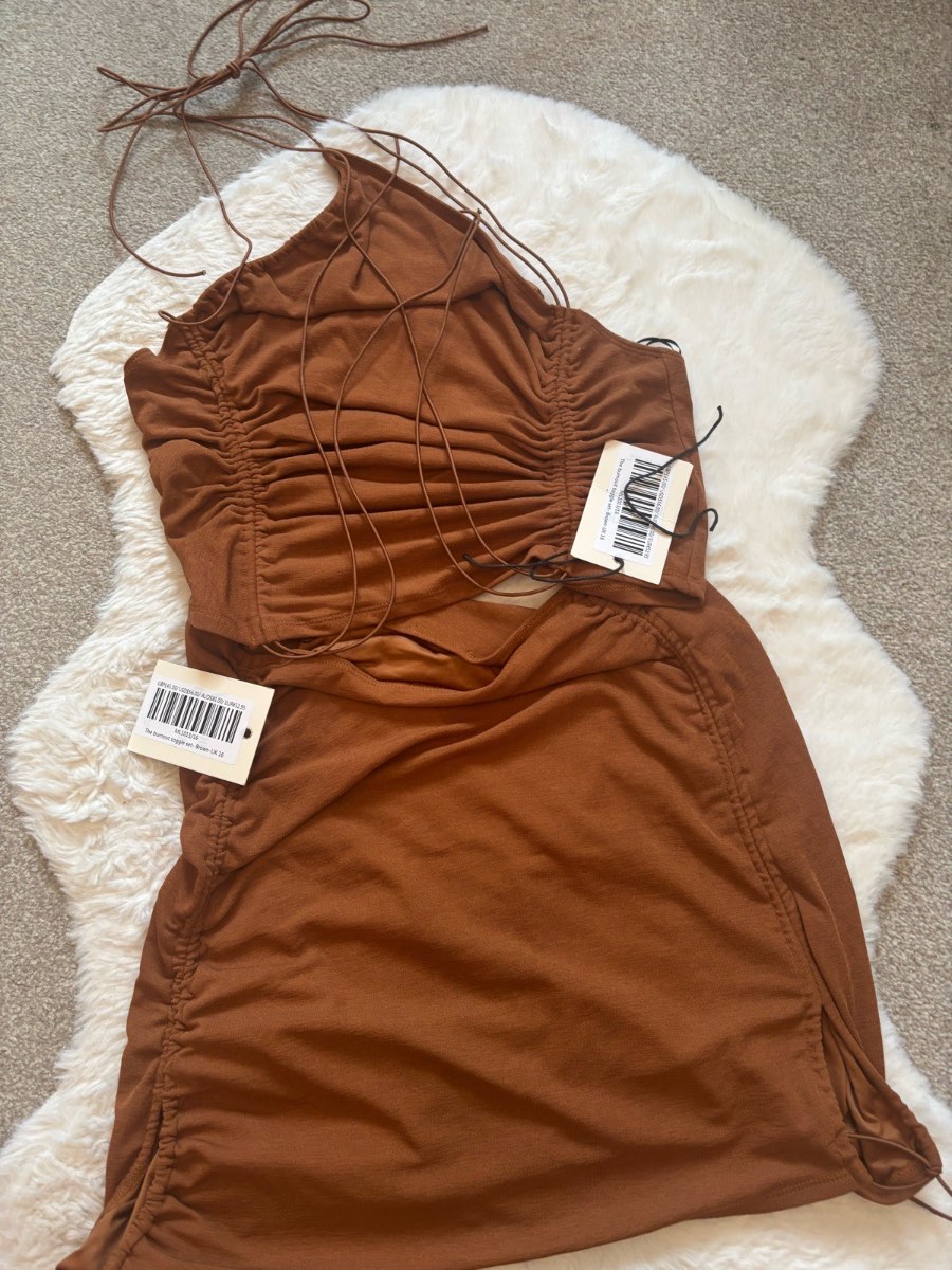 Mars the Label Tan Top and Skirr